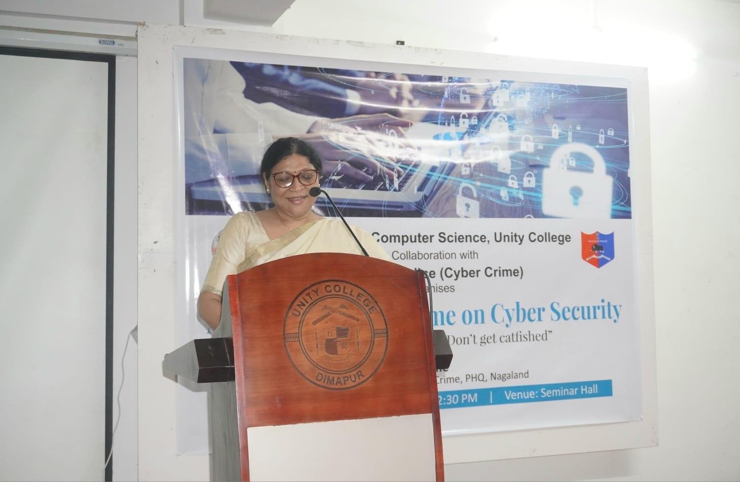 Computer Science Awareness Program on Cyber Security - Unity College